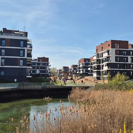 Apartament Ceglana Park Apartments- Lux- New- Priv Parking *