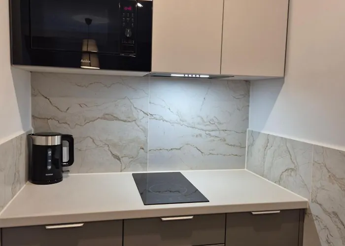 Ceglana Park- Prywatny Parking- Piekne Osiedle- Nowe Luksusowe Mieszkanie Z Biurkiem * קטוביץ